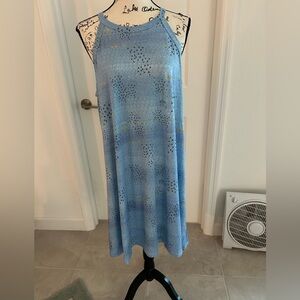 Guy Harvey Blue Sleeveless Dress